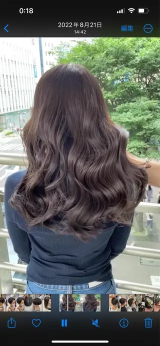 ロング カラー ⭐️艶感カラー⭐️ 小飯田　武斗のヘアスタイル