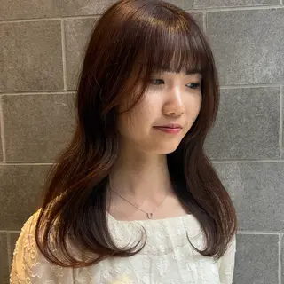 ロング カラー ヘアアレンジ 似合わせハイトーン 🩰/渡邉日向🕊のヘアスタイル