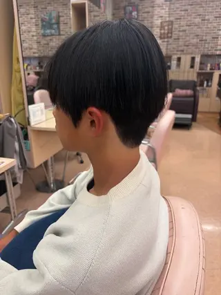 メンズ 坂下 真珠愛のヘアスタイル