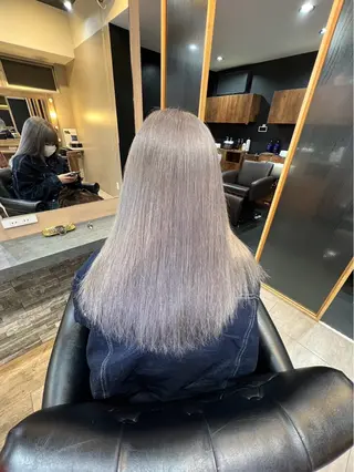 カラー Lapis ちはなのヘアスタイル