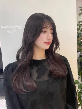 ロング カラー RISAKO レイヤーカット🎀のヘアスタイル