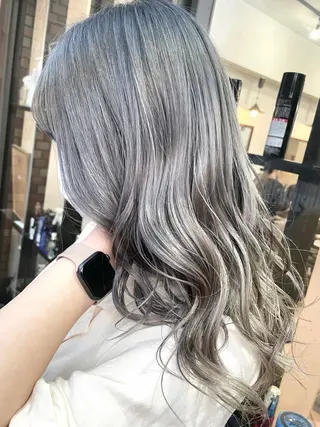 ミディアム カラー パーマ ヘアアレンジ メンズ 🦋高瀬寛菜🦋 韓国/ブリーチのヘアスタイル