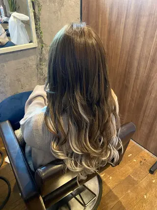 ロング 吉川 眞之亮のヘアスタイル