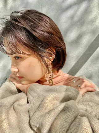 ショート ショート・ボブ ・ウルフ✂︎IMAIのヘアスタイル