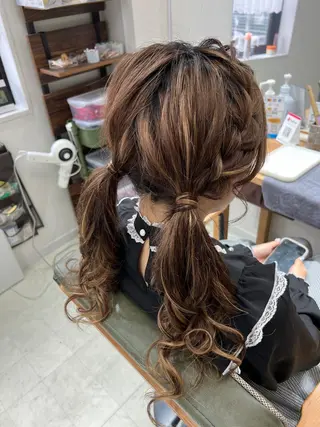 ロング ヘアアレンジ 山室 敬義のヘアスタイル