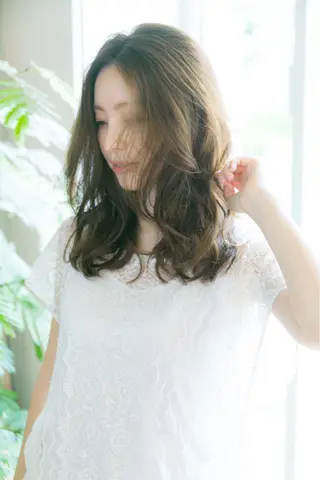 ショート ミディアム セミロング ロング カラー パーマ ヘアアレンジ 【mokuオーナー】 ちはるのヘアスタイル