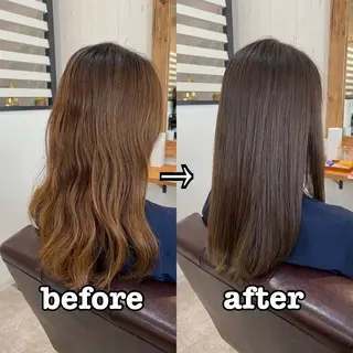 ロング カラー [店長]加地 峻のヘアスタイル