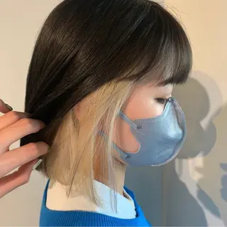 ショート レイヤー/ナチュラル 💐nao.のヘアスタイル