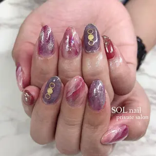 ネイル SOL NAILのネイルデザイン