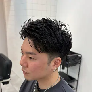 ショート パーマ メンズ 大宮/メンズパーマ /田中智のヘアスタイル
