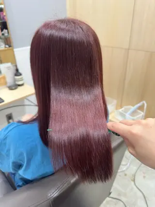 ロング miloc naha ナナカのヘアスタイル