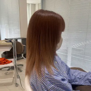 セミロング アミーベル🧸🧡 本店✂️しおりのヘアスタイル