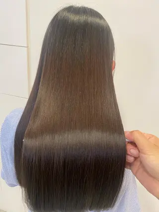 ロング 藤原 克宏のヘアスタイル