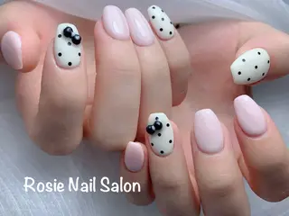 ミディアム Rosie Nail サロン南越谷のネイルデザイン