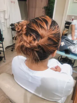 カラー ヘアアレンジ 個室サロン🌼万希 ヘアケア/ヘッドスパのヘアスタイル