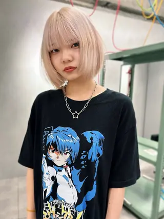 カラー 🧡色落ちまで2度 楽しめる🧡ヨシキのヘアスタイル
