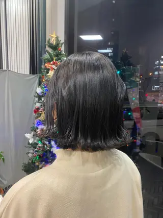 ミディアム カラー 🩰 艶髪美髪 shiori🫧のヘアスタイル