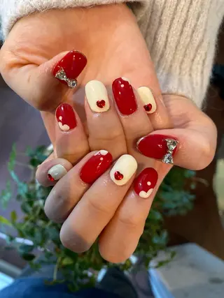 ネイル crystal ⭐︎ colorのネイルデザイン