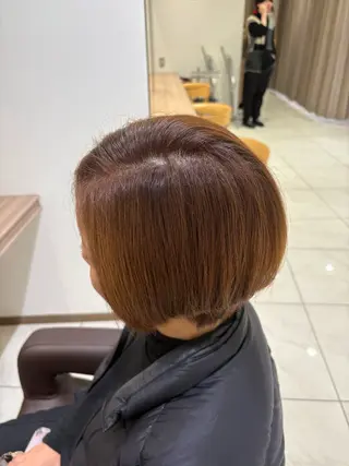 ショート カラー 🌱脱白髪染め特化 🌱岡田将英のヘアスタイル