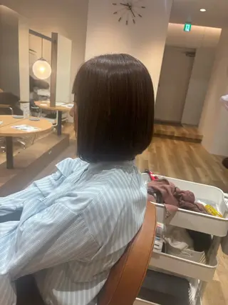ミディアム 南 颯七のヘアスタイル