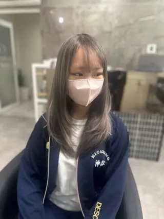 ロング 🫧とぅるん艶髪🫧 透明感カラー×猿渡のヘアスタイル