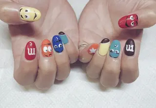 ネイル パラあり！フィルイン 美フォルムのネイルデザイン