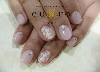 ショート ネイル ネイルサロン Cureのネイルデザイン