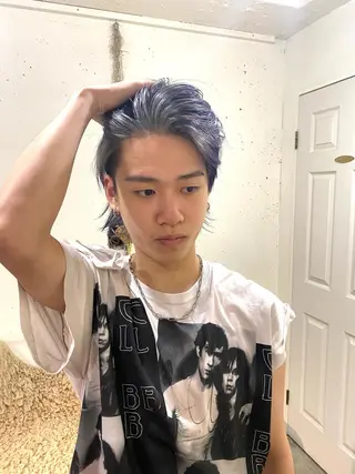 カラー メンズ 竹内 柚子のヘアスタイル