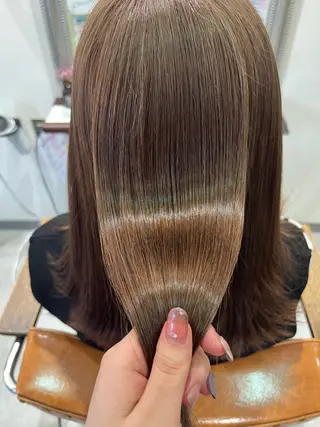 ロング カラー 髪質改善アンジュール かのんのヘアスタイル