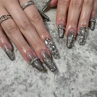 ネイル あなたの日常へ➕α♪ しろくま nailのネイルデザイン