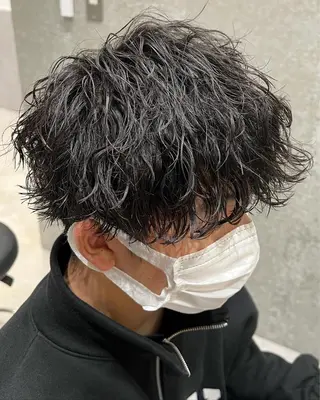 ショート メンズ メンズ特化美容師 大野彩芽の眉毛・アイブロウイメージ