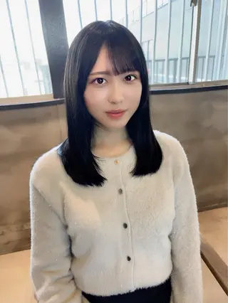 ミディアム カラー 💖韓国風艶髪ヘア 💖EREN🦋のヘアスタイル