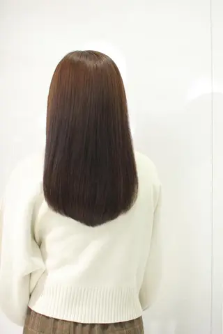 セミロング onishi yoshinaoのヘアスタイル