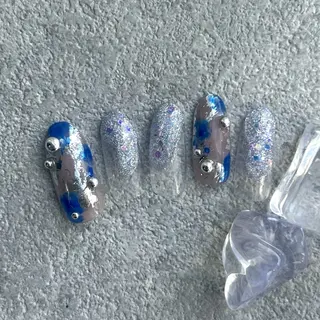 ネイル ⭐︎休業中の練習⭐︎ JNA認定講師髙橋のネイルデザイン