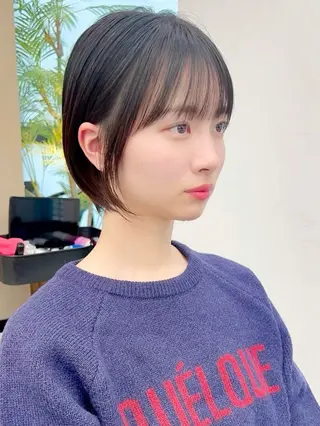 ショート カラー urara/ショート /透明感カラーのヘアスタイル