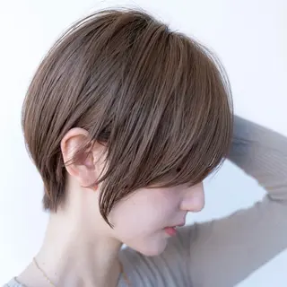 ショート カラー 田中航平/渋谷ボブ/ レイヤーボブのヘアスタイル