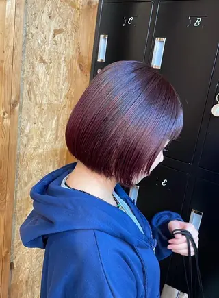 ショート ☘️レイヤー&ボブ× ハイトーン☘️初ボブのヘアスタイル