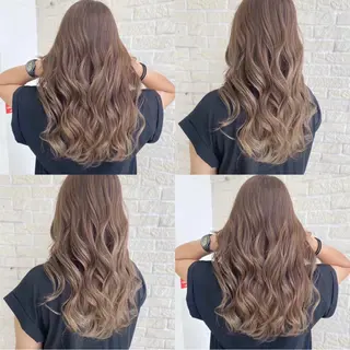 カラー 🩶相模大野透明感 カラーSAKURAのヘアスタイル