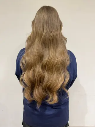 ロング カラー Ria🌙*ﾟ 艶カラーのヘアスタイル