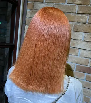 ミディアム 🎀𝑴𝑰𝑯𝑶 長岡/ケアカラー🎀のヘアスタイル