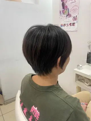 ショート [髪質改善カラー] 佐藤唯花🦋のヘアスタイル