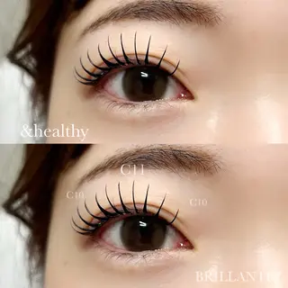 マツエク・マツパ BRILLANTE -ブリアンテ-のマツエク・マツパデザイン