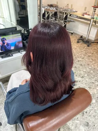 カラー カラー/酸性矯正/ nagisa🌻のヘアスタイル