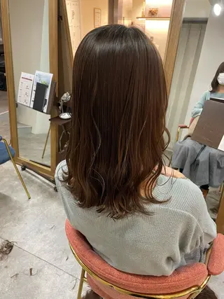セミロング ♡透明感/艶カラー/ M a I ♡のヘアスタイル