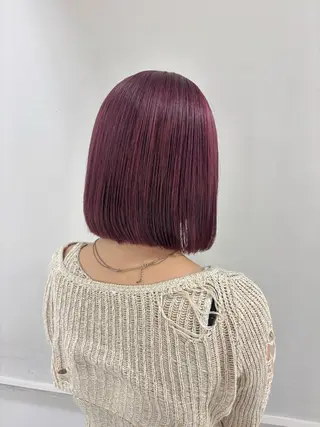 ミディアム カラー 🫧🎀SARA/ ブリーチ/金山💓のヘアスタイル