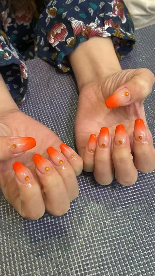 ネイル RICO Nail パーツつけ放題🌈のネイルデザイン