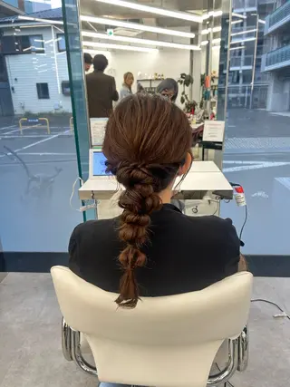 ロング ヘアアレンジ はるか/透明感カラー /ヘアアレンジ🤍のヘアスタイル