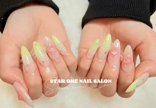 ネイル 星 あみのネイルデザイン