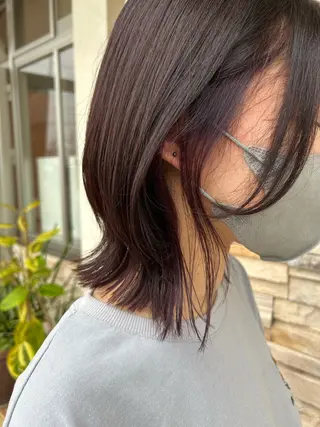 カラー TERUYA shionのヘアスタイル