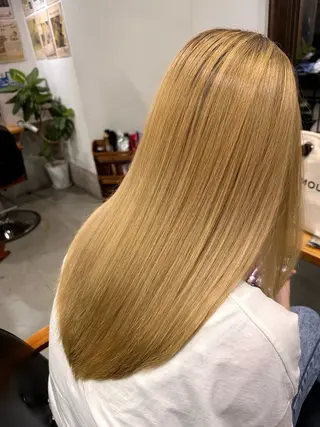 💖艶・ブリーチ 透明感miyu💖のヘアスタイル